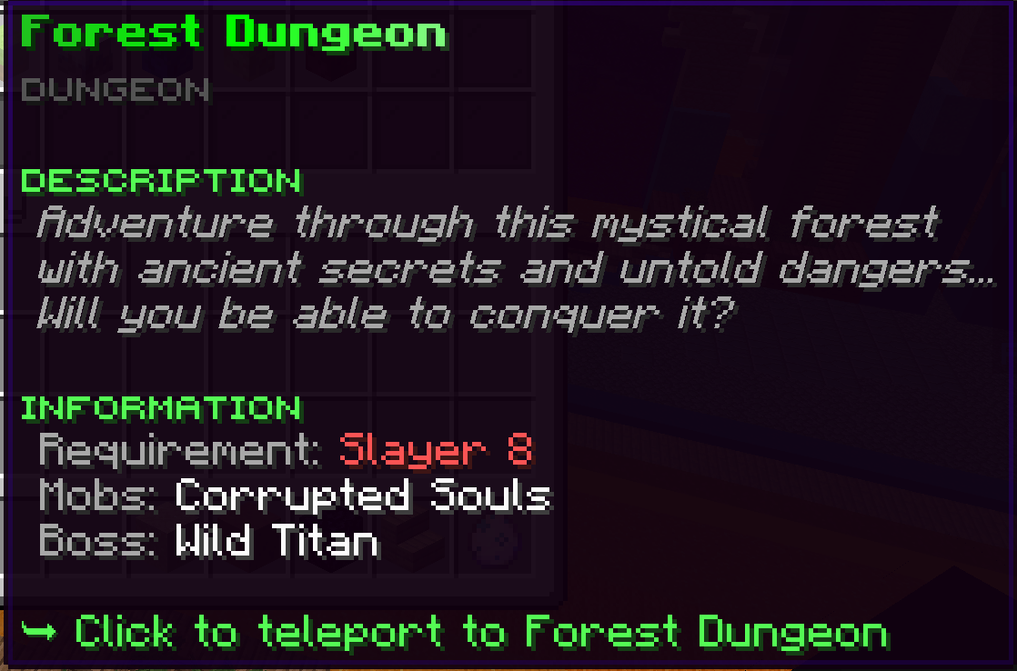 dungeon