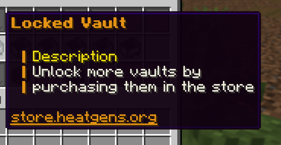 private vault